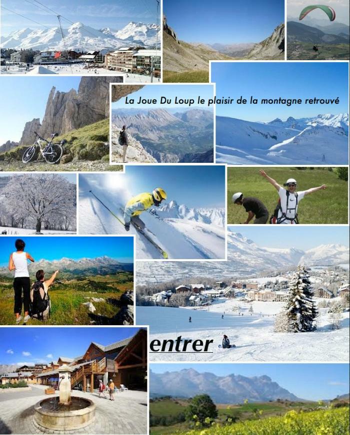 Studio Yomeo - La Joue Du Loup - Pied Des Pistes - 30M2 1 A 5 Personnes לה ז'ו דו לו מראה חיצוני תמונה